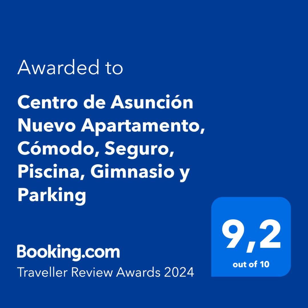 Centro De Asuncion Nuevo Apartamento, Comodo, Seguro, Piscina, Gimnasio Y Parking Exterior foto